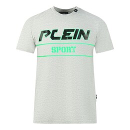 Plein Sport: Зелёная футболка 