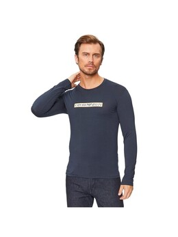 Emporio Armani: Синяя рубашка 