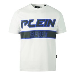 Plein Sport: Белая футболка 