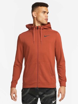 Nike: Оранжевая толстовка 