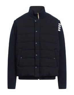 Thom Browne: Синий пуховик 