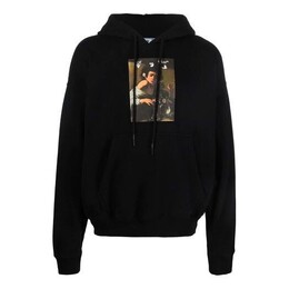 Off-White: Чёрная толстовка 