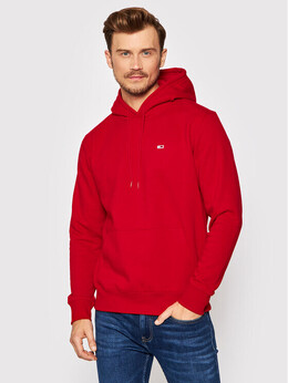 Tommy Jeans: Красная толстовка 
