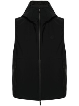 Moncler: Чёрный жилет 