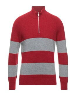 Brunello Cucinelli: Бордовый свитер 