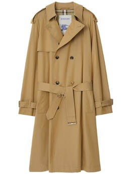 Burberry: Длинный плащ 
