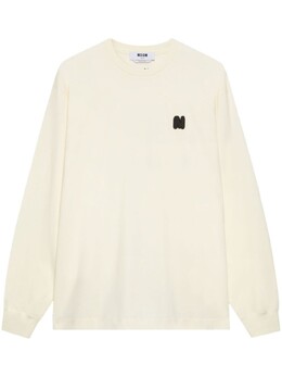 MSGM: Белый свитшот 
