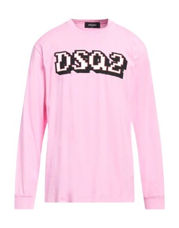 Dsquared2: Розовая футболка 