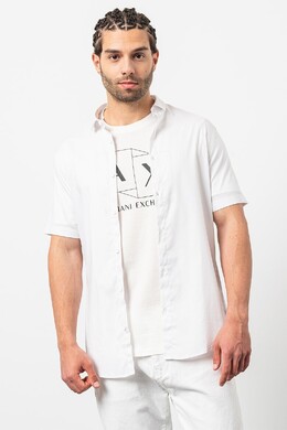 Armani Exchange: Рубашка с коротким рукавом 
