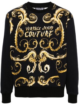 Versace: Чёрные джинсы 