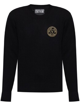 Versace: Чёрные джинсы 