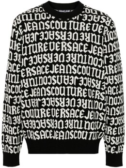 Versace: Чёрные джинсы 
