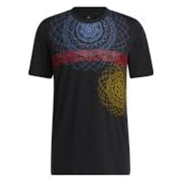 Adidas: Чёрная футболка  Dame