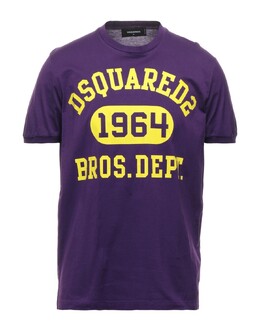 Dsquared2: Фиолетовая футболка 