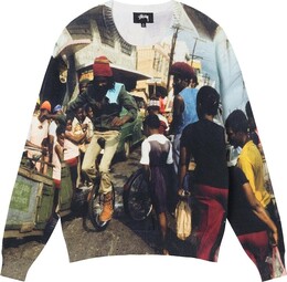Stussy: Свитер с принтом 