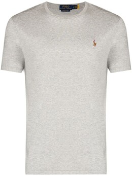 Polo Ralph Lauren: Серая футболка 