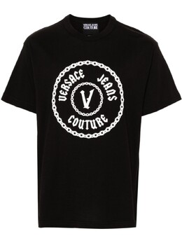 Versace: Чёрные джинсы 