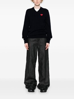 Comme Des Garçons Play: Свитер из шерсти 