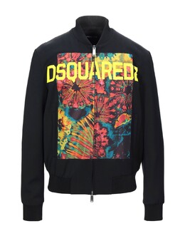 Dsquared2: Чёрная куртка 