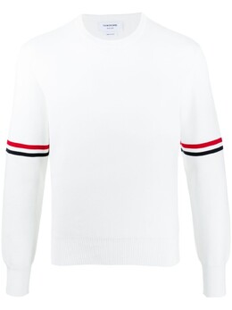 Thom Browne: Белый свитер  Milano