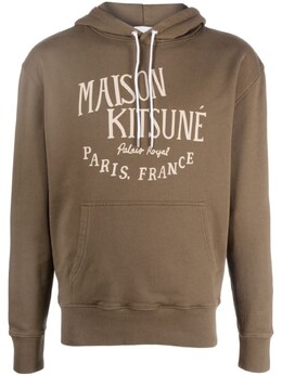 Maison Kitsuné: Зелёная толстовка 