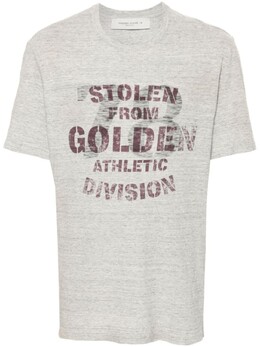 Golden Goose: Серая футболка 