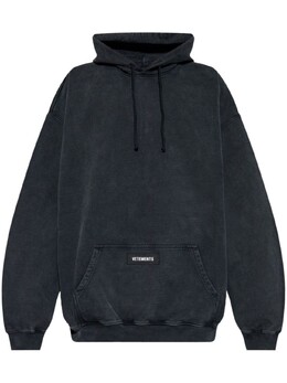 Vetements: Хлопковая толстовка 