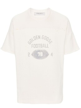 Golden Goose: Хлопковая футболка 
