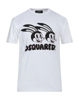 Dsquared2: Белая футболка 