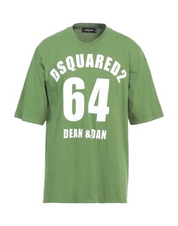 Dsquared2: Зелёная футболка 