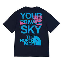 The North Face: Синяя футболка  Graphic