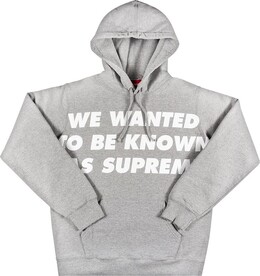 Supreme: Толстовка с капюшоном 