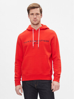 Tommy Hilfiger: Красная толстовка  Tommy