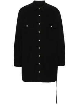 Rick Owens Drkshdw: Рубашка с длинным рукавом 