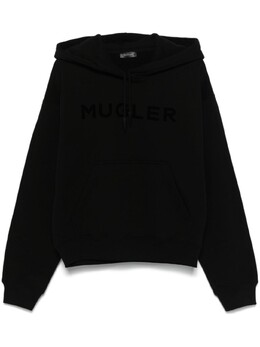 MUGLER: Чёрная толстовка 