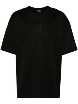 MUGLER: Чёрная футболка 
