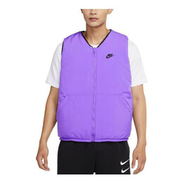 Nike: Фиолетовый жилет 