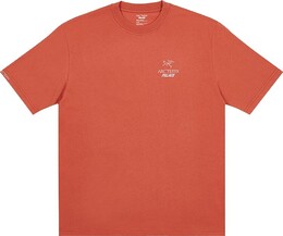 Palace: Оранжевая футболка 