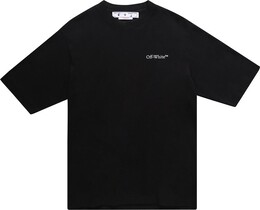 Off-White: Чёрная футболка  Caravaggio Crowning