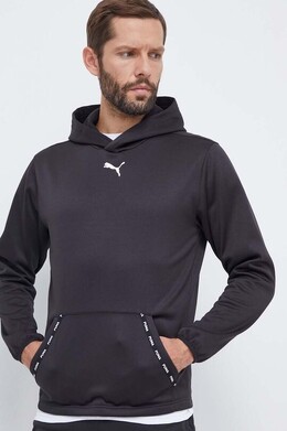 PUMA: Чёрная толстовка 