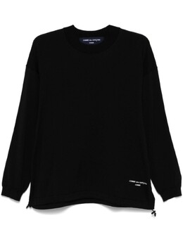 Comme des Garçons: Чёрный свитер 