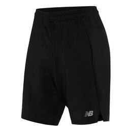 New Balance: Чёрные шорты 