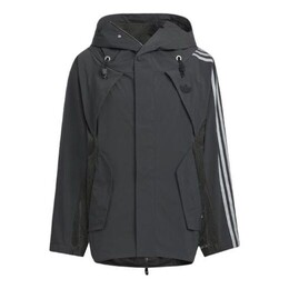 Adidas: Чёрная куртка  X