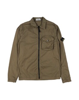 Stone Island Junior: Зелёная куртка 