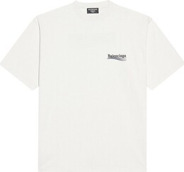 Balenciaga: Белая футболка  Political Campaign