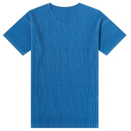 Homme Plissé Issey Miyake: Голубая футболка 