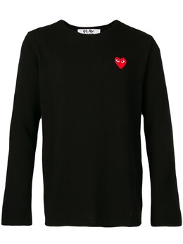 Comme des Garçons: Чёрный свитер 