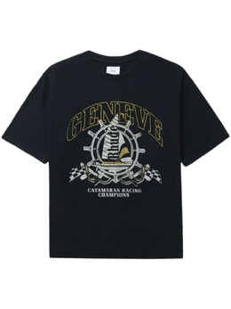 Rhude: Чёрная футболка 