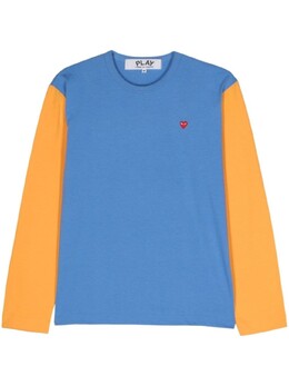 Comme des Garçons: Двухцветная футболка 