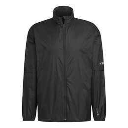 Adidas: Чёрная куртка  Terrex